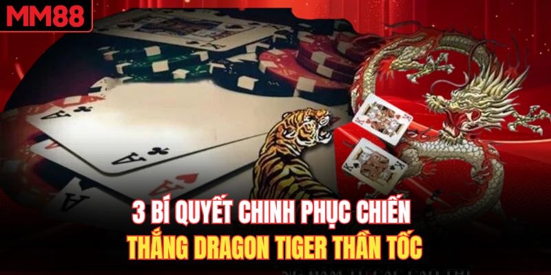 3 bí quyết chinh phục chiến thắng Dragon Tiger thần tốc